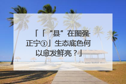 「“县”在图强·正宁③」生态底色何以愈发鲜亮？