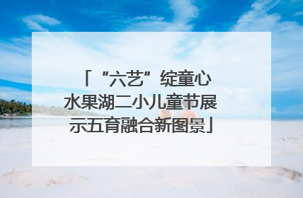 “六艺”绽童心 水果湖二小儿童节展示五育融合新图景