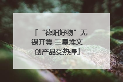 “德阳好物”无锡开集 三星堆文创产品受热捧