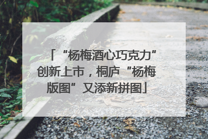 “杨梅酒心巧克力”创新上市，桐庐“杨梅版图”又添新拼图