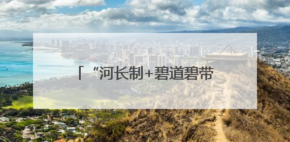 “河长制+碧道碧带+幸福河湖”，广州推进水环境提档升级
