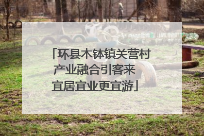 环县木钵镇关营村 产业融合引客来 宜居宜业更宜游