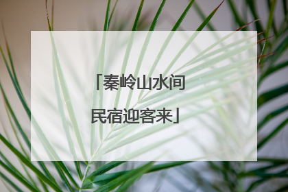 秦岭山水间 民宿迎客来