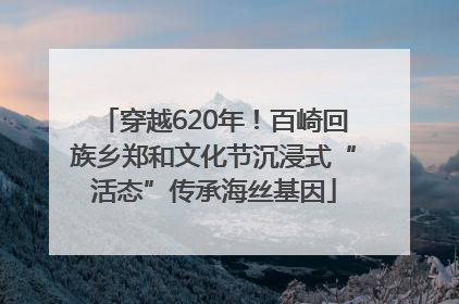 穿越620年！百崎回族乡郑和文化节沉浸式“活态”传承海丝基因