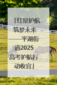 红星护航 筑梦未来——平湖街道2025高考护航行动收官