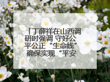 丁薛祥在山西调研时强调 守好公平公正“生命线” 确保实现“平安高考”目标