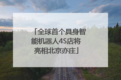 全球首个具身智能机器人4S店将亮相北京亦庄