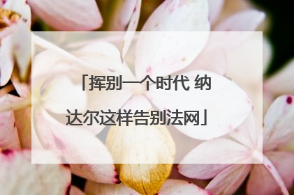 挥别一个时代 纳达尔这样告别法网