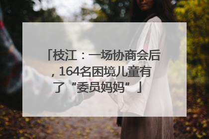 枝江：一场协商会后，164名困境儿童有了“委员妈妈”