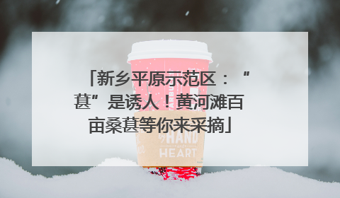新乡平原示范区：“葚”是诱人！黄河滩百亩桑葚等你来采摘