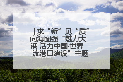 求“新”见“质” 向海图强“魅力大港 活力中国·世界一流港口建设”主题宣传活动走进山东