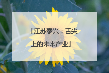 江苏泰兴：舌尖上的未来产业