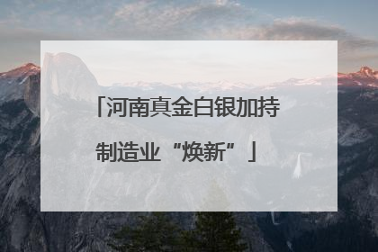 河南真金白银加持制造业“焕新”