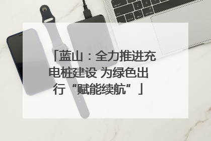 蓝山：全力推进充电桩建设 为绿色出行“赋能续航”