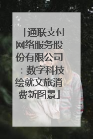 通联支付网络服务股份有限公司：数字科技绘就文旅消费新图景