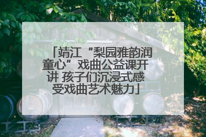 靖江“梨园雅韵润童心”戏曲公益课开讲 孩子们沉浸式感受戏曲艺术魅力