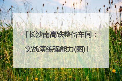 长沙南高铁整备车间：实战演练强能力(图)