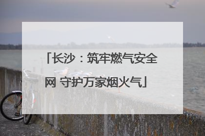 长沙：筑牢燃气安全网 守护万家烟火气