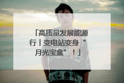 高质量发展能源行丨变电站变身“月光宝盒”！